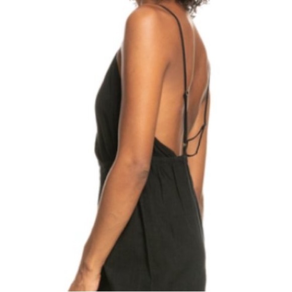 Roxy Flare-Leg Jumpsuit Black Sz XXL NWT - Picture 5 of 6